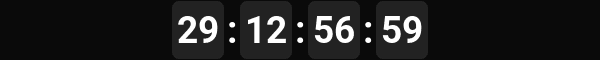 Countdown with labels off